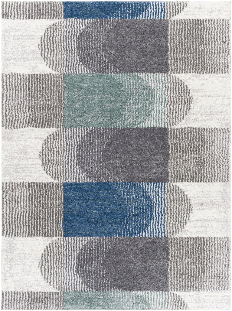 Surya Portofino PTF-2312 Blue Cream 5'3" x 7' Rug