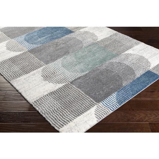 Surya Portofino PTF-2312 Blue Cream 5'3" x 7' Rug