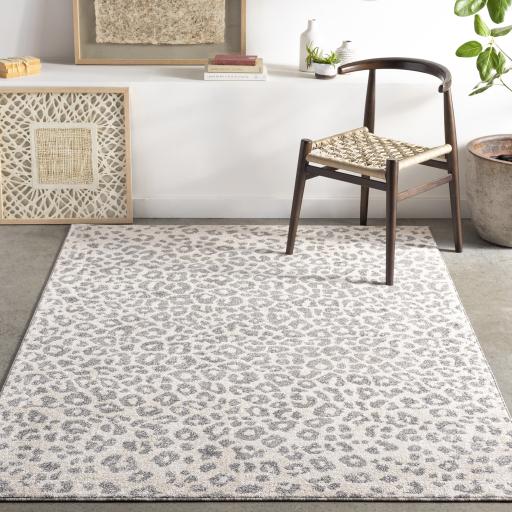 Surya Positano PSN-2305 Charcoal Gray 5'3" x 7'3" Rug