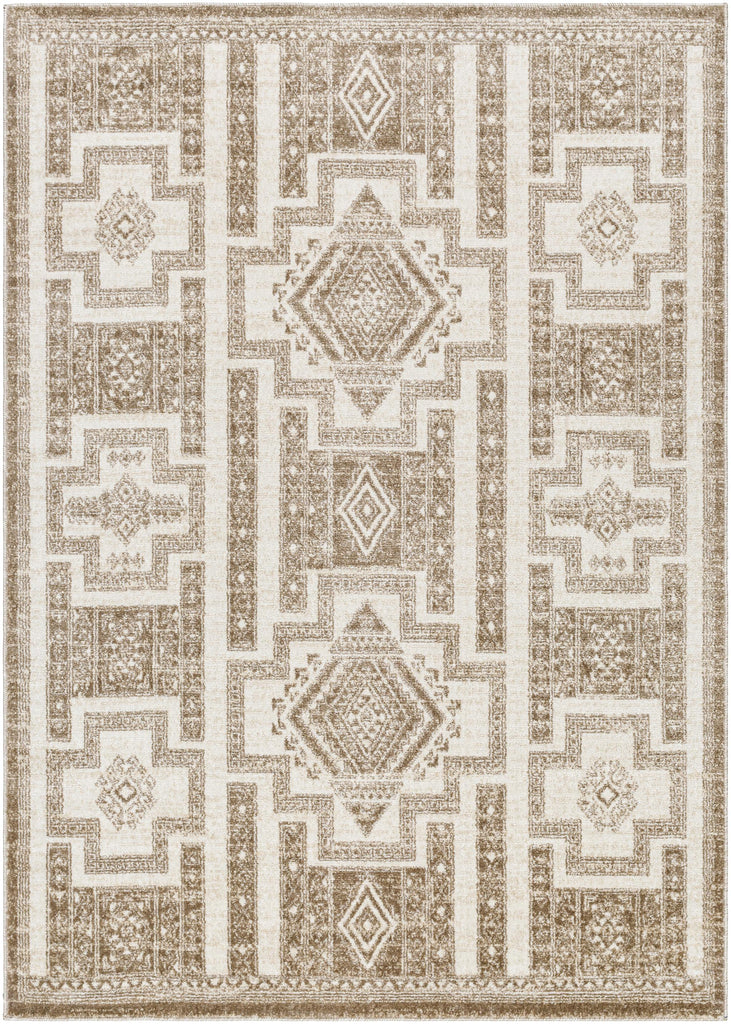 Surya Positano PSN-2314 Brown Cream 5'3" x 7'3" Rug