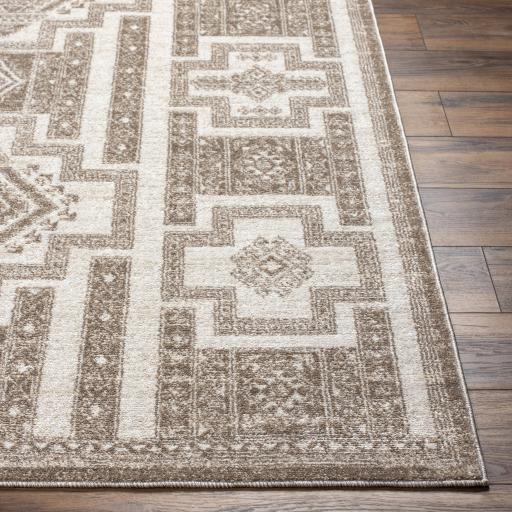 Surya Positano PSN-2314 Brown Cream 5'3" x 7'3" Rug