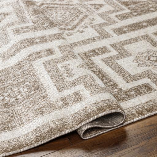 Surya Positano PSN-2314 Brown Cream 5'3" x 7'3" Rug