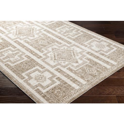 Surya Positano PSN-2314 Brown Cream 5'3" x 7'3" Rug