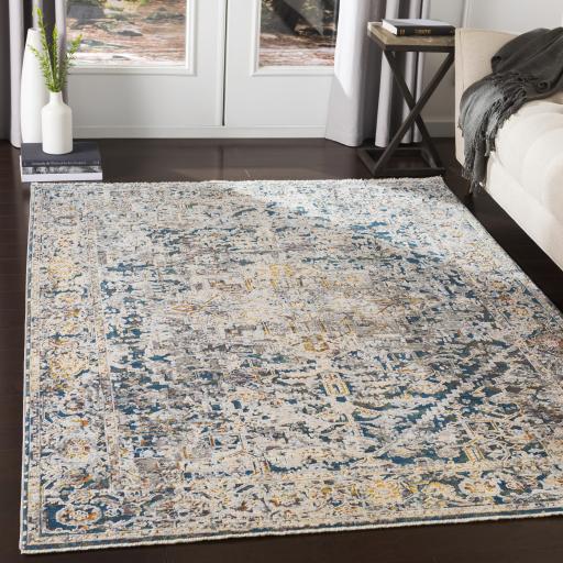 Surya Presidential PDT-2300 Blue Charcoal 3'3" x 5' Rug