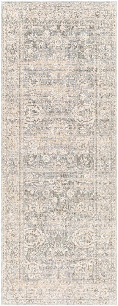 Surya Presidential PDT-2323 Cream Dusty Sage 3'3" x 10' Rug