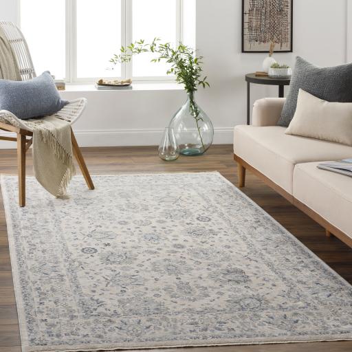 Surya Presidential PDT-2325 Blue Charcoal 2' x 3'3" Rug