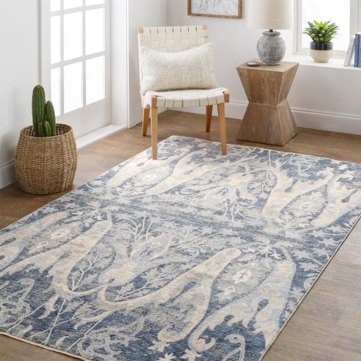 Surya Presidential PDT-2328 Blue Charcoal 5' x 8'2" Rug