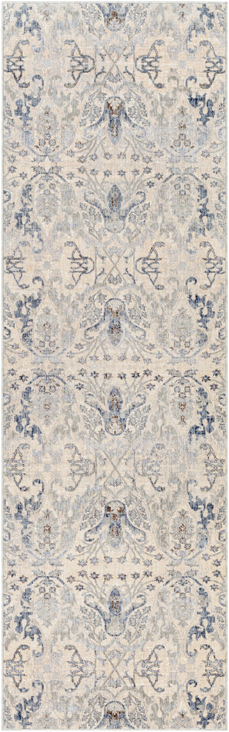 Surya Presidential PDT-2329 Blue Charcoal 3'3" x 8' Rug