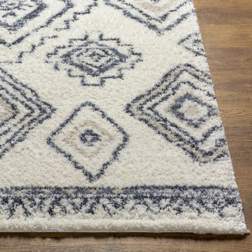 Surya Puffy Shag PFY-2302 Cream Light Beige 7'10" x 10' Rug