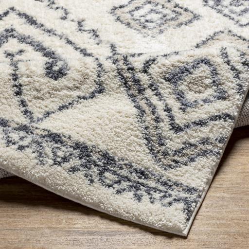 Surya Puffy Shag PFY-2302 Cream Light Beige 7'10" x 10' Rug