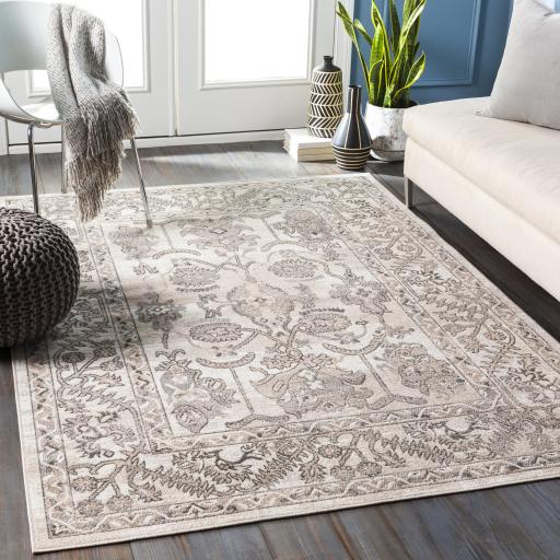 Surya Rafetus ETS-2338 Black Light Gray 7'10" x 10'2" Rug