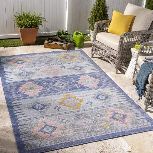 Surya Rafetus ETS-2358 Aqua Coral 7'10" x 10'2" Rug