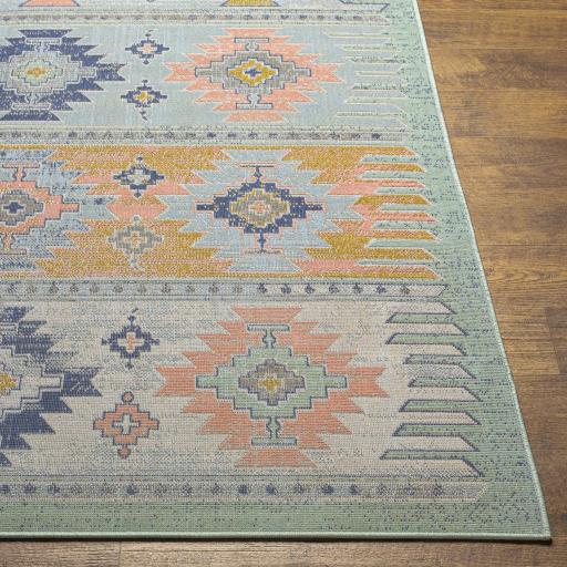 Surya Rafetus ETS-2359 Aqua Coral 7'10" x 10'2" Rug