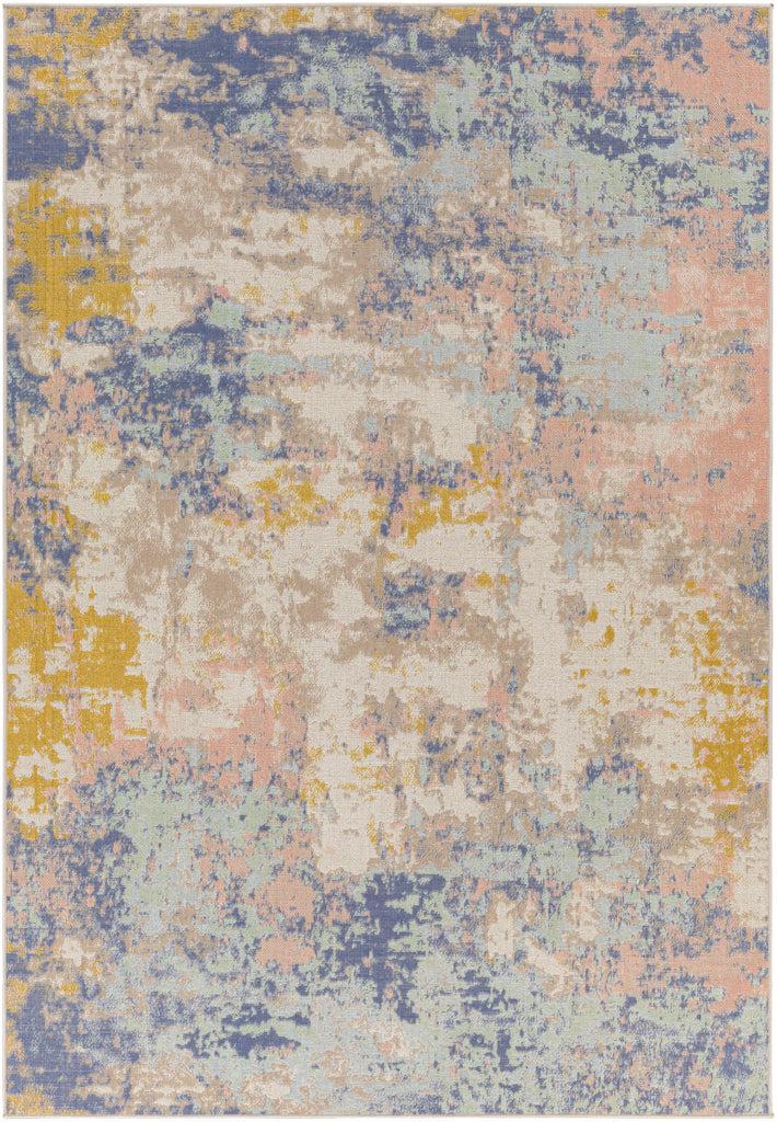 Surya Rafetus ETS-2368 Aqua Coral 2' x 2'11" Rug