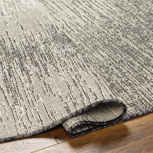 Surya Ravello RVL-2302 Black Ivory 2' x 2'11" Rug