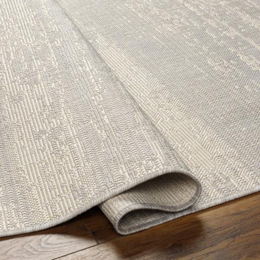 Surya Ravello RVL-2304 Charcoal Ivory 2' x 2'11" Rug