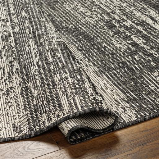 Surya Ravello RVL-2305 Black Ivory 2' x 2'11" Rug