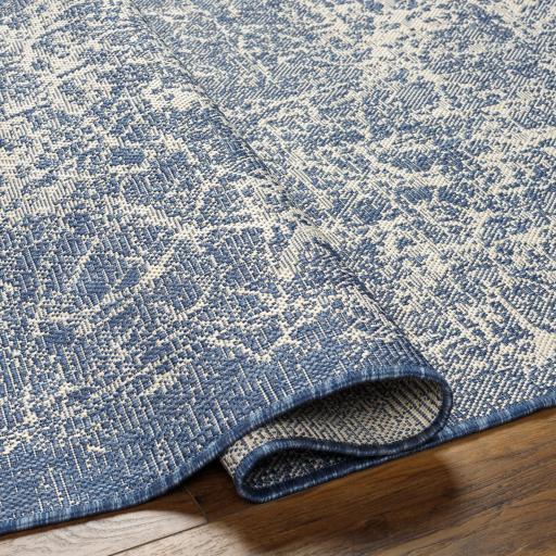 Surya Ravello RVL-2306 Dark Blue Denim 2' x 2'11" Rug