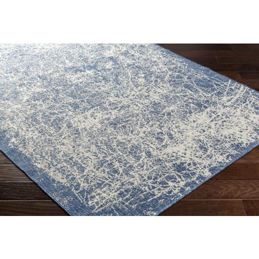 Surya Ravello RVL-2306 Dark Blue Denim 6'7" x 9' Rug