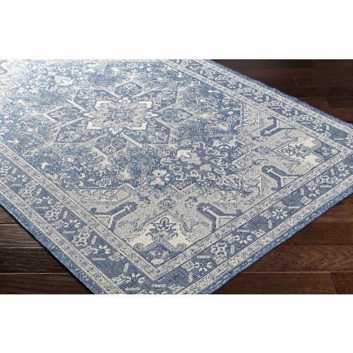 Surya Ravello RVL-2309 Dark Blue Denim 2' x 2'11" Rug