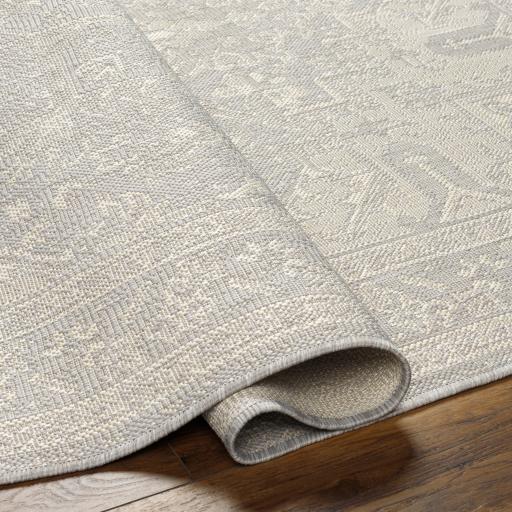 Surya Ravello RVL-2310 Charcoal Ivory 2' x 2'11" Rug