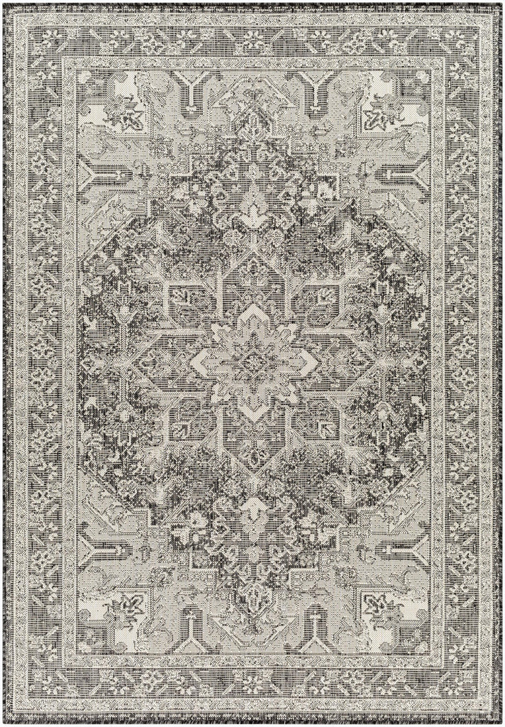 Surya Ravello RVL-2311 Black Ivory 2' x 2'11" Rug