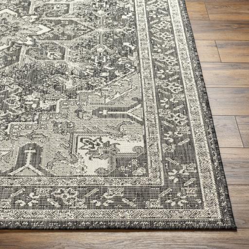 Surya Ravello RVL-2311 Black Ivory 2' x 2'11" Rug