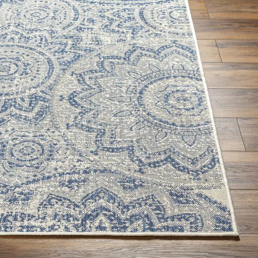 Surya Ravello RVL-2312 Dark Blue Denim 2' x 2'11" Rug