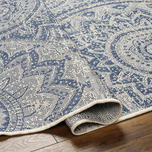 Surya Ravello RVL-2312 Dark Blue Denim 2' x 2'11" Rug