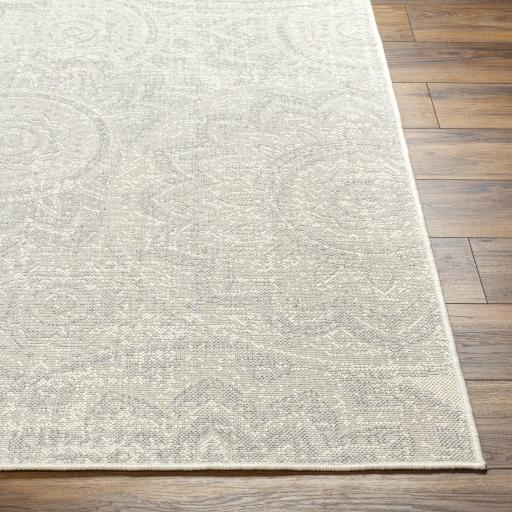 Surya Ravello RVL-2313 Charcoal Ivory 2' x 2'11" Rug