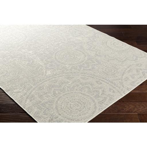 Surya Ravello RVL-2313 Charcoal Ivory 2' x 2'11" Rug