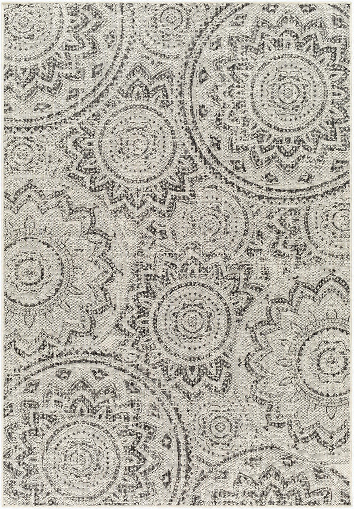 Surya Ravello RVL-2314 Black Ivory 2' x 2'11" Rug