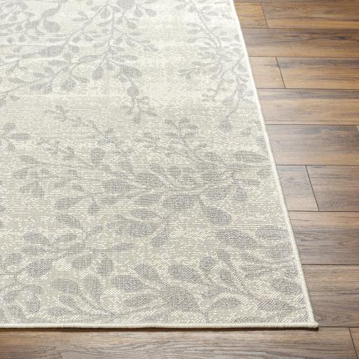 Surya Ravello RVL-2316 Charcoal Ivory 2' x 2'11" Rug