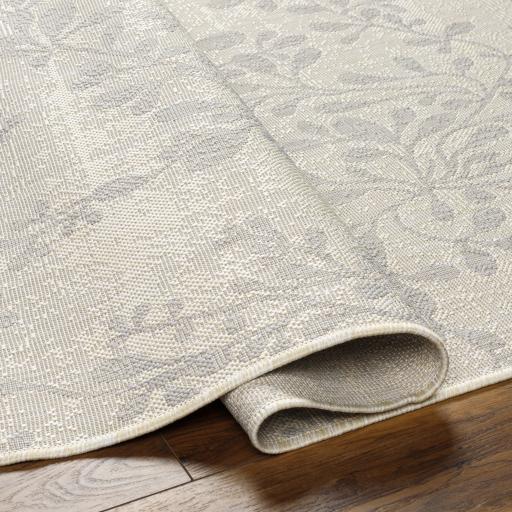 Surya Ravello RVL-2316 Charcoal Ivory 2' x 2'11" Rug