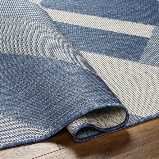 Surya Ravello RVL-2318 Dark Blue Denim 2' x 2'11" Rug