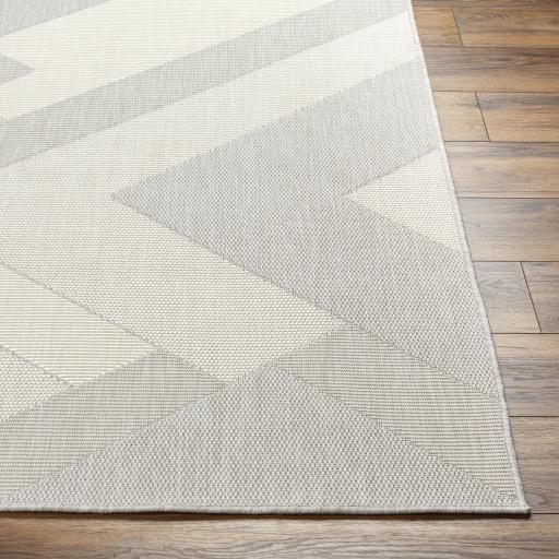 Surya Ravello RVL-2319 Charcoal Ivory 2' x 2'11" Rug