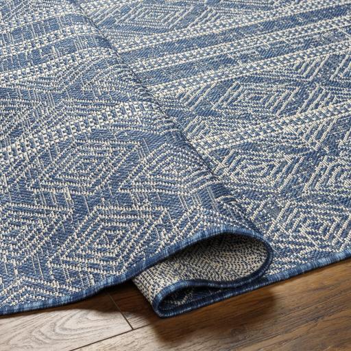 Surya Ravello RVL-2321 Dark Blue Denim 2' x 2'11" Rug