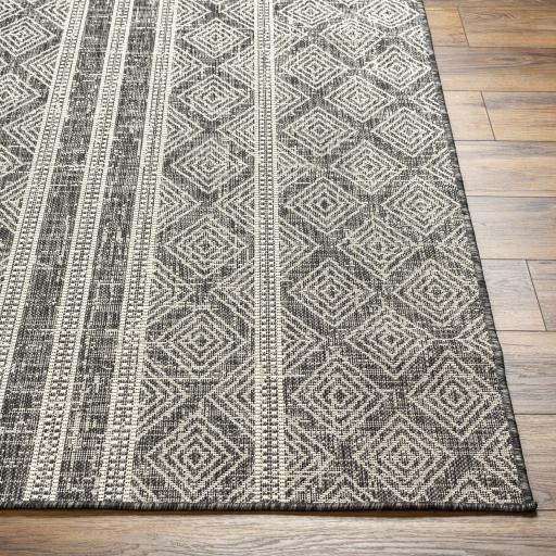 Surya Ravello RVL-2323 Black Ivory 2' x 2'11" Rug