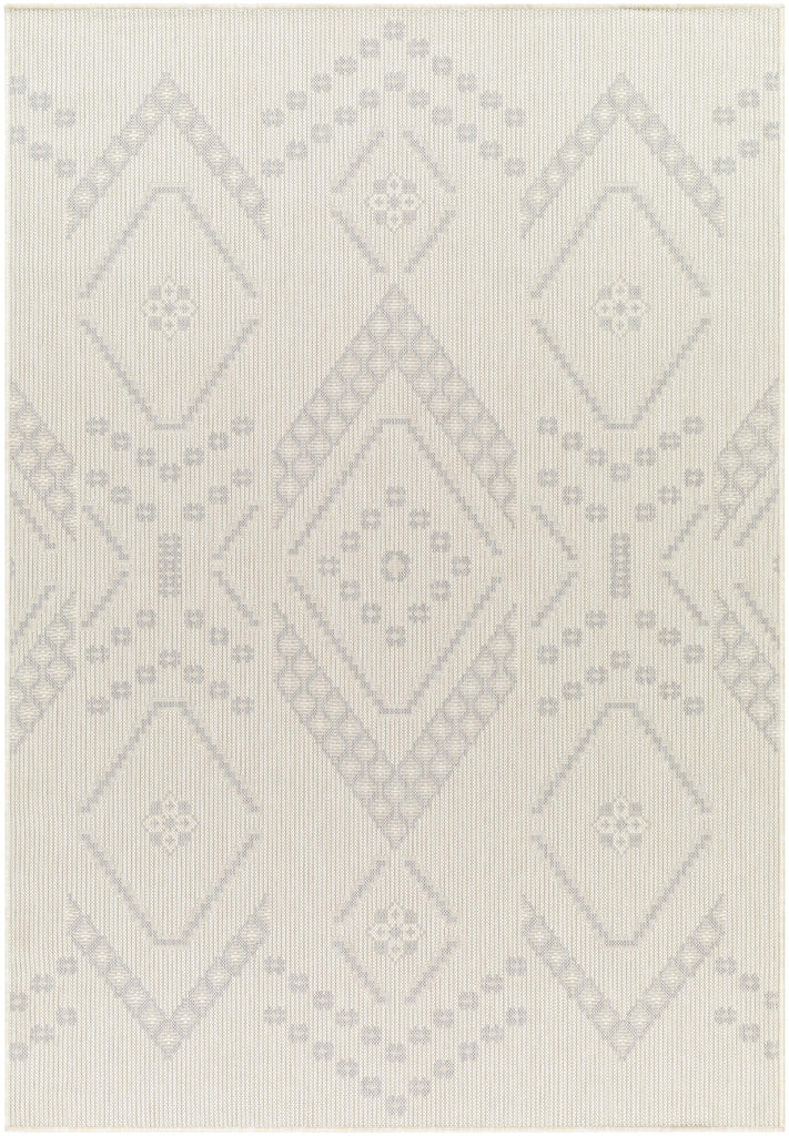 Surya Ravello RVL-2325 Charcoal Ivory 2' x 2'11" Rug