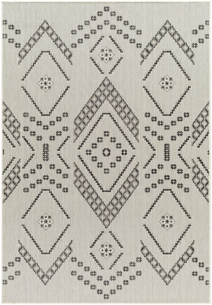 Surya Ravello RVL-2326 Black Ivory 2' x 2'11" Rug