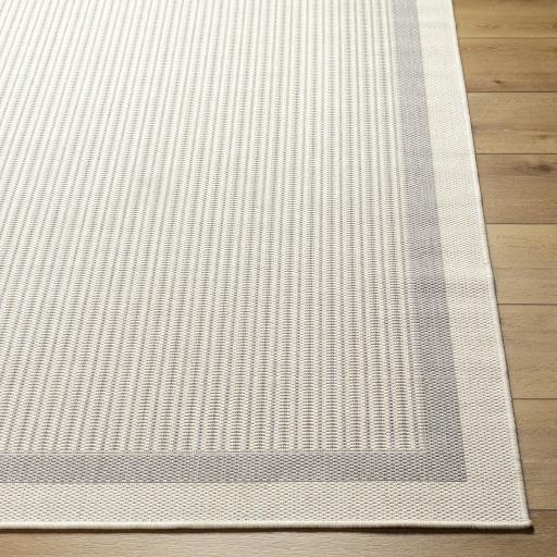 Surya Ravello RVL-2328 Charcoal Ivory 2' x 2'11" Rug