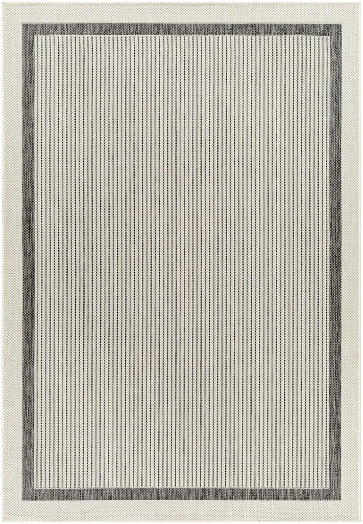 Surya Ravello RVL-2329 Black Ivory 2' x 2'11" Rug