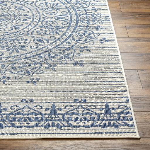 Surya Ravello RVL-2330 Dark Blue Denim 2' x 2'11" Rug