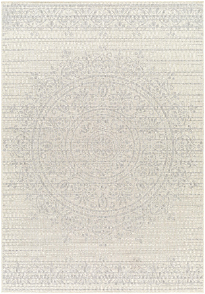 Surya Ravello RVL-2331 Charcoal Ivory 2' x 2'11" Rug