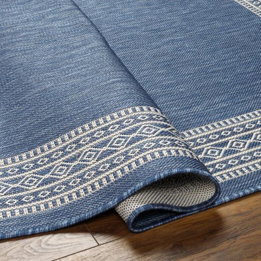 Surya Ravello RVL-2333 Dark Blue Denim 2' x 2'11" Rug