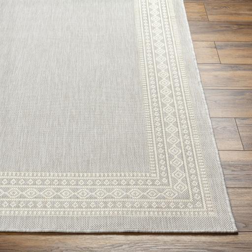 Surya Ravello RVL-2334 Charcoal Ivory 2' x 2'11" Rug