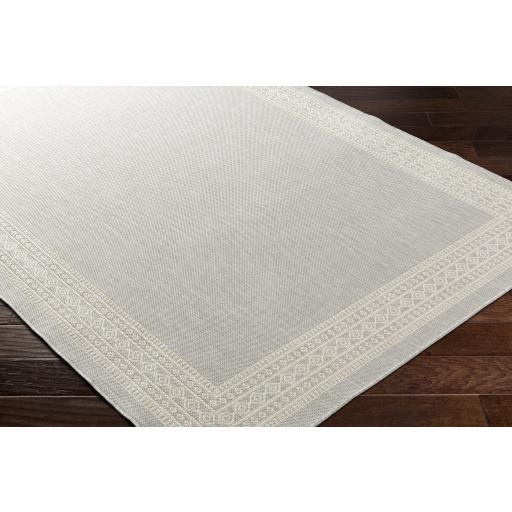 Surya Ravello RVL-2334 Charcoal Ivory 2' x 2'11" Rug