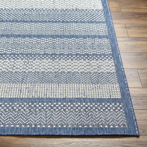 Surya Ravello RVL-2336 Dark Blue Denim 2' x 2'11" Rug