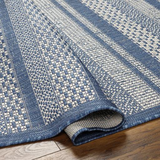 Surya Ravello RVL-2336 Dark Blue Denim 6'7" x 9' Rug