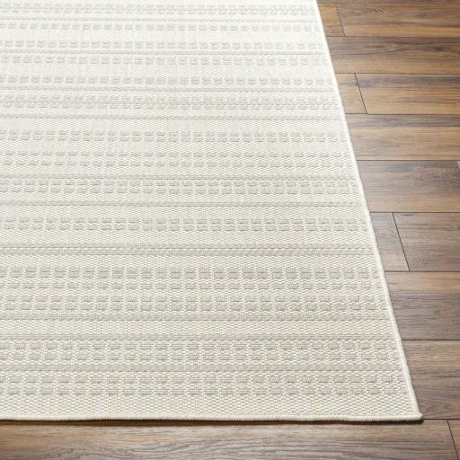 Surya Ravello RVL-2367 Charcoal Ivory 2' x 2'11" Rug